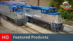 HO Scale Amtrak Diesels from Athearn & Atlas