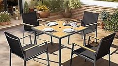 LAUSAINT HOME Outdoor Patio Dining Set