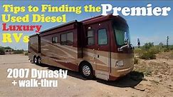 How to Identify the Best Used Diesel Luxury RVs
