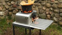 Outdoor Stove Made From Old Sink