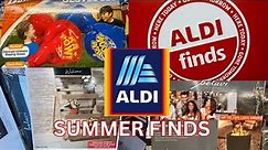 ALDI Summer Weekly Finds - New Arrivals - Shop with Me - Clearance - Grills - No Flame Fire