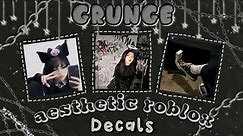 Grunge Aesthetic Roblox decals/decal id 🖤⛓️ for Royale High Journal