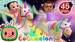 Rainbow Unicorn Song + MORE CoComelon Nursery Rhymes & Kids Songs