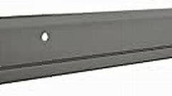 ClosetMaid ShelfTrack Nickel Hang Track Rail, Closet System Hardware, 40 in., Durable Steel for Closets, Pantries, Utility, Laundry