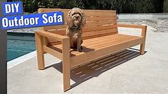 Outdoor Sofa // Patio Furniture Set