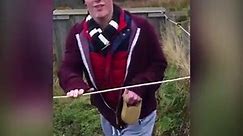 Guy vs Electric Fence