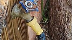 How to fix a leaky outdoor spigot
