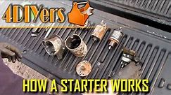 How a Starter Motor Works