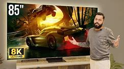 Samsung Neo QLED 8K 85" TV First Look & Quick Review⚡Best Samsung TV Ever!