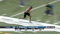 2009 Combine workout: Percy Harvin