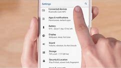 How to change settings on an Android device