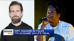 Jack Dorsey's Square is reportedly looking to acquire Jay-Z's Tidal