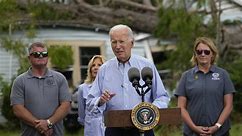 Biden tours storm-ravaged Florida after Hurricane Idalia