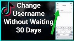How to Change TikTok Username Before 30 Days | Techrack Tutorial