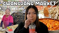 Gwangjang Market - Korean Street Food Tour 🍜💗