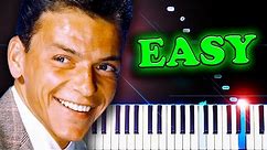 Frank Sinatra - Fly Me to the Moon - EASY Piano Tutorial