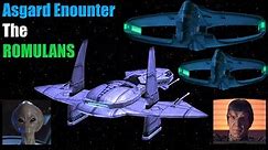 The Asgard (SG1) VS 2 Romulan D'dereidex Warbirds - Star Trek VS Stargate - Starship Battles