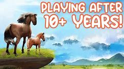 The Most NOSTALGIC Horse Game | Playing Howrse