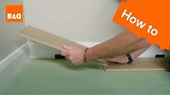 How to lay laminate flooring