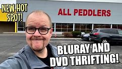 Peddlers Mall THRIFTING Trip! | Huge HAUL Of DVDs And Sealed VHS TAPES!