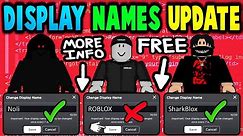Test Your FREE Roblox Username/Display Name! RESTRICTIONS UPDATE!