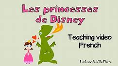 Les princesses de Disney en français - Disney princesses in French