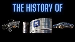 The History of General Motors