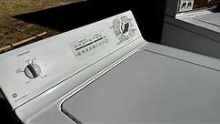 GE Profile Washing Machine - Towels