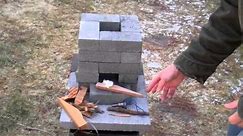 How to build a better brick rocket stove for $10