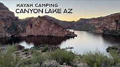 Kayak Camping Canyon Lake AZ