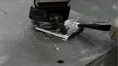 Soldering Aluminum Plate by using Ultrasonic Soldering Machine
