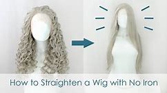 How to Straighten a Wig with No Iron