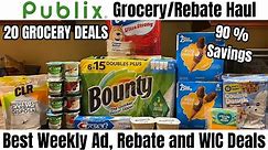 PUBLIX WEEKLY AD/COUPONING DEALS 8/10-8/16 | 90% SAVINGS | EVERYTHING FOR $13 | 20 COUPONING DEALS