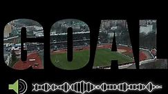 GOAL 4, football crowd sound effect (SMALL STADIUM), soccer, copyrights free, for video editing.