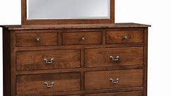 Handcrafted Solid Wood Amish Made Dressers - DutchCrafters