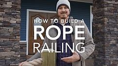 How to Build a Rope Railing in 6 Easy Steps