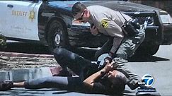 Caught on video: LA County deputy throws woman to ground outside grocery store in Lancaster