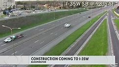 NEXT Drive: Construction begins Monday on I-35W in Bloomington
