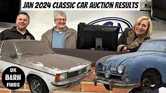 Classic Car Auction Results | Anglia Car Auctions Classic Car Sale January 2024