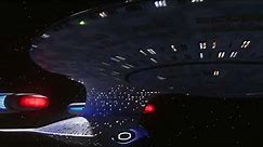 USS Enterprise NCC-1701-D flyby 4k!
