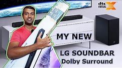 My Soundbar Review - 300W LG Soundbar & Wireless Subwoofer - LG SL4 review in Tamil