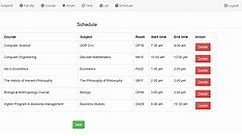 Simple Scheduling System In PHP With Source Code