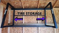 Installing A Tire Rack Storage System