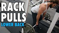 Rack Pulls | Lower Back | How-To Exercise Tutorial