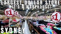 What's Inside Largest Dollar Store in Sydney, It's A Warehouse! | 1$ Dollar World | Australia 2022