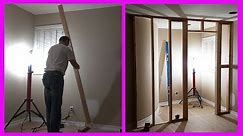 How to Build a Closet Frame in Bedroom. Part 2. Строим кладовку