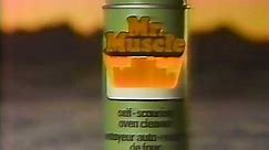 Mr Muscle Oven Cleaner Commercial 1984