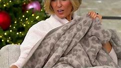 Barefoot Dreams CozyChic Barefoot in the Wild Throw 54" x 72" on QVC