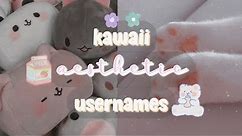 kawaii aesthetic usernames