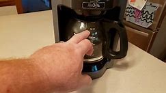 Mr. Coffee 12 Cup Programmable Coffee Maker | Review and How to Program the Delay Timer #mrcoffee